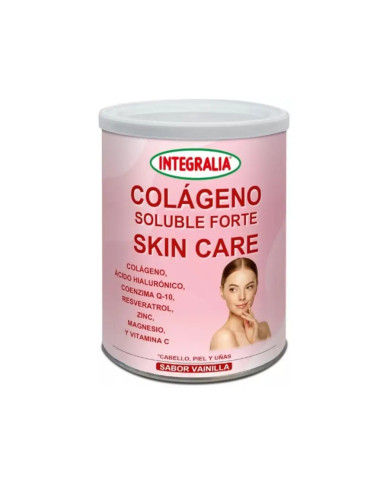 INTEGRALIA Colágeno Soluble Forte Skin Care Vainilla 300 grs.