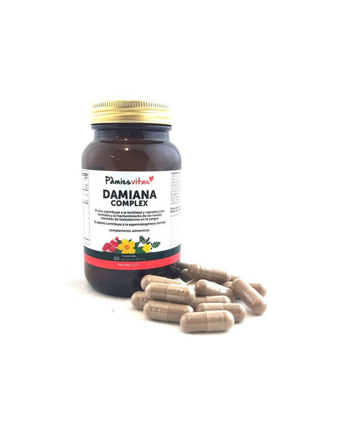 PAMIES VITAE Damiana Complex 60 Cápsulas