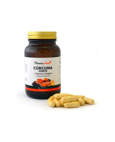 PAMIES VITAE Cúrcuma Forte 60 Cápsulas