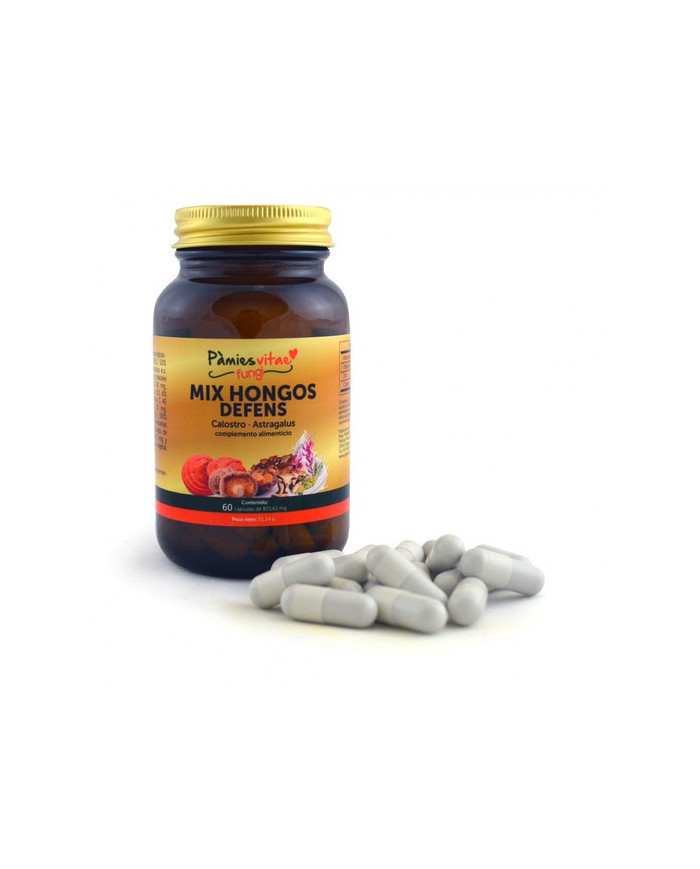 PAMIES VITAE Mix Hongos Defens 60 Cápsulas