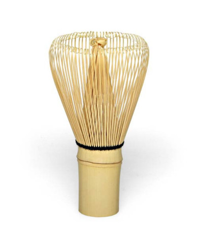 Batidor Chasen de Bambú para Ceremonia del Té Matcha