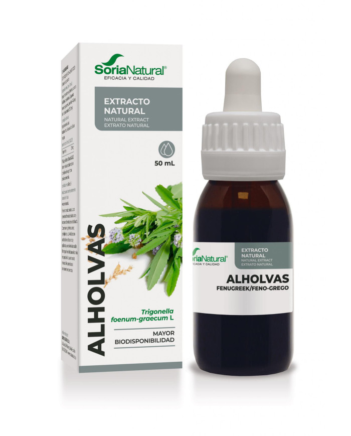 SORIA NATURAL Extracto Alholvas Fenogreco 50 ml.