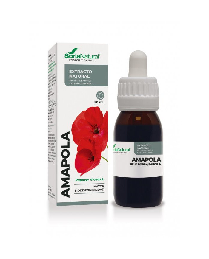 SORIA NATURAL Extracto Amapola 50 ml.