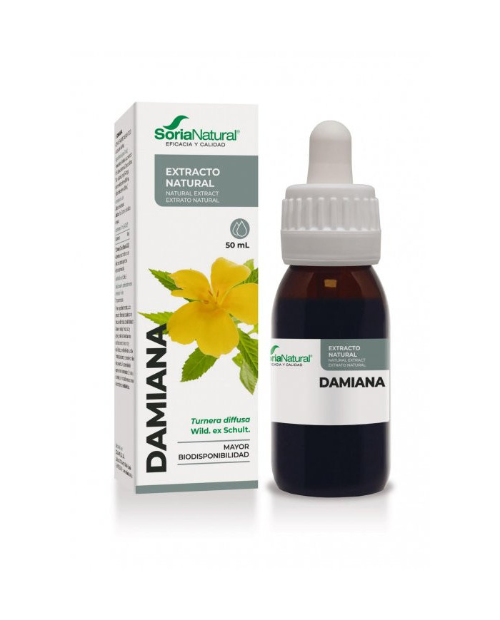 SORIA NATURAL Extracto Damiana 50 ml.