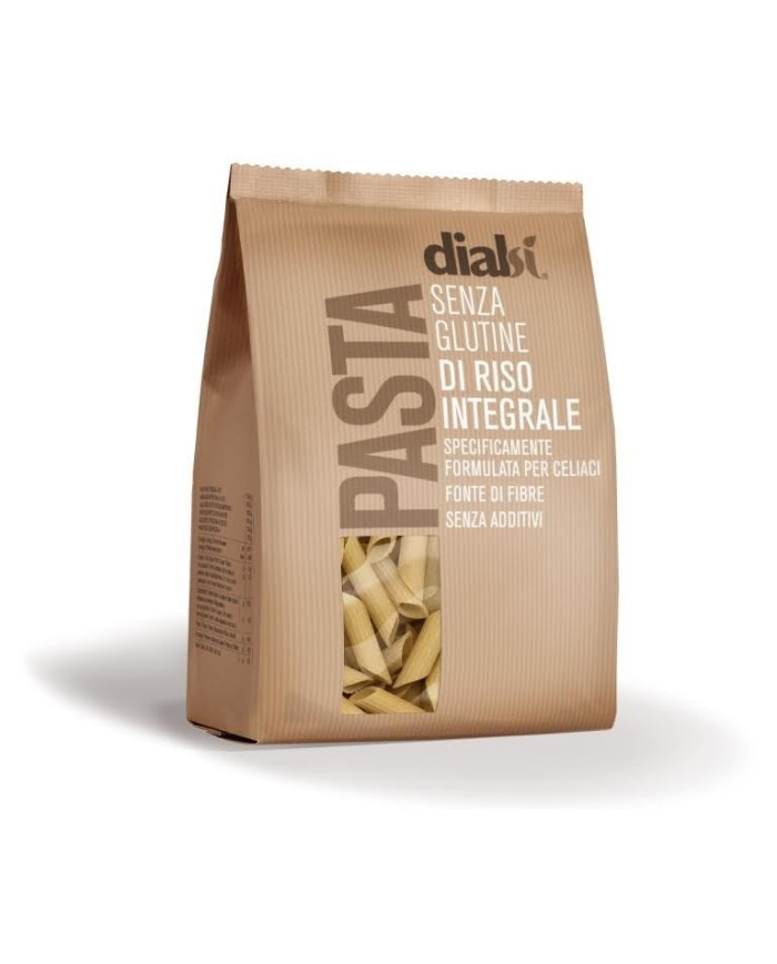 DIALSÍ Macarrón de Arroz Integral 400 Grs.