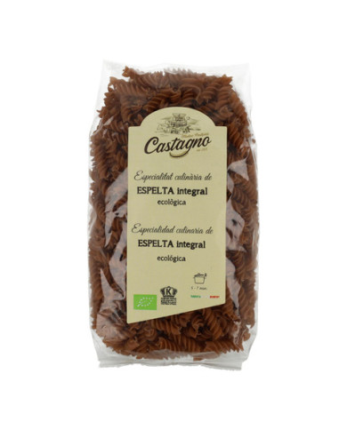 CASTAGNO Espirales de Espelta Integral Ecológica 500 grs.