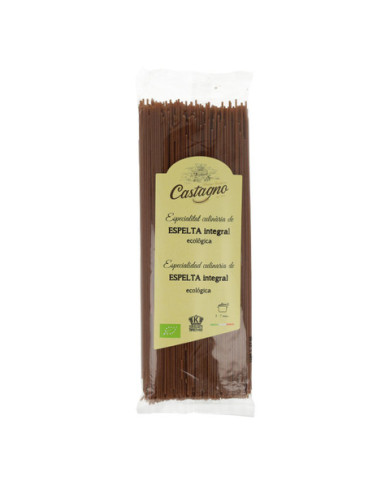 CASTAGNO Spaghetti de Espelta Integral Ecológica 500 grs.