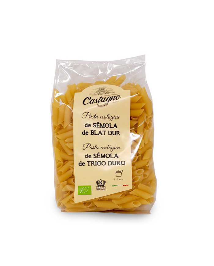 CASTAGNO Macarones de Sémola  de Trigo Duro 500 grs.